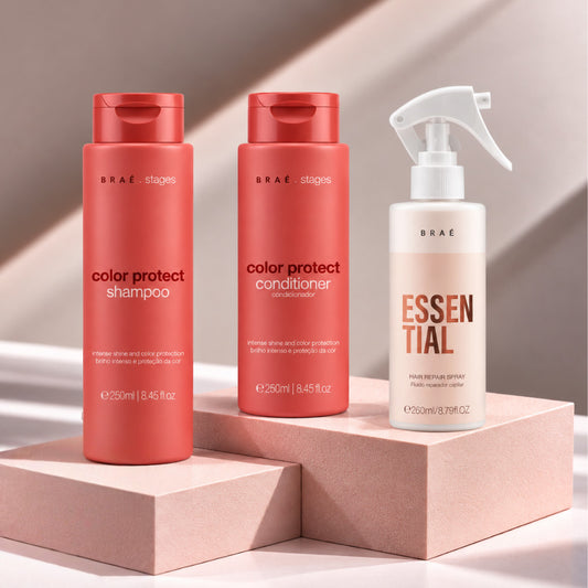 Kit Stages Color Protect Daily + Spray | Shampoo + Acondicionador + Spray