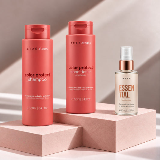 Kit Stages Color Protect Daily + Oil | Shampoo + Acondicionador + Oil