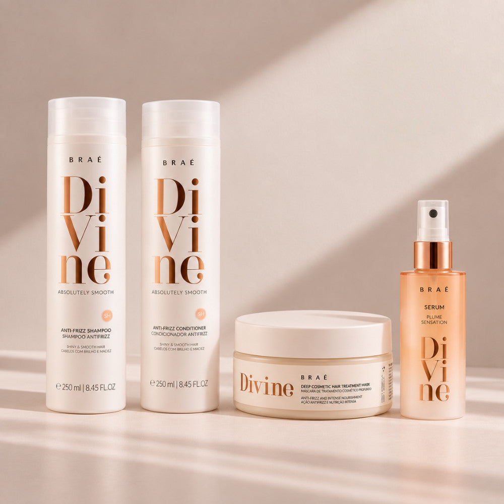Kit Divine Ultra Control Total | Shampoo + Acondicionador + Máscara + Oil