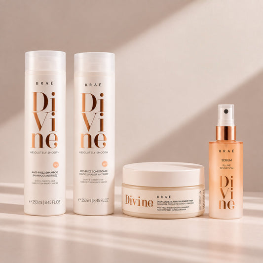 Kit Divine Ultra Control Total | Shampoo + Acondicionador + Máscara + Oil